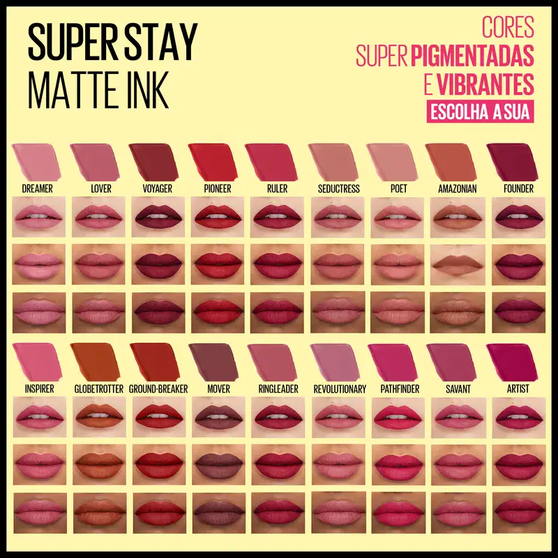 Maybelline NY SuperStay Matte Ink Cor 20 - Batom Líquido 5ml