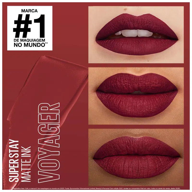 Maybelline NY SuperStay Matte Ink Cor 50 - Batom Líquido 5ml