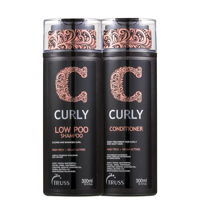 Kit TRUSS Curly Low Poo Duo (2 Produtos)
