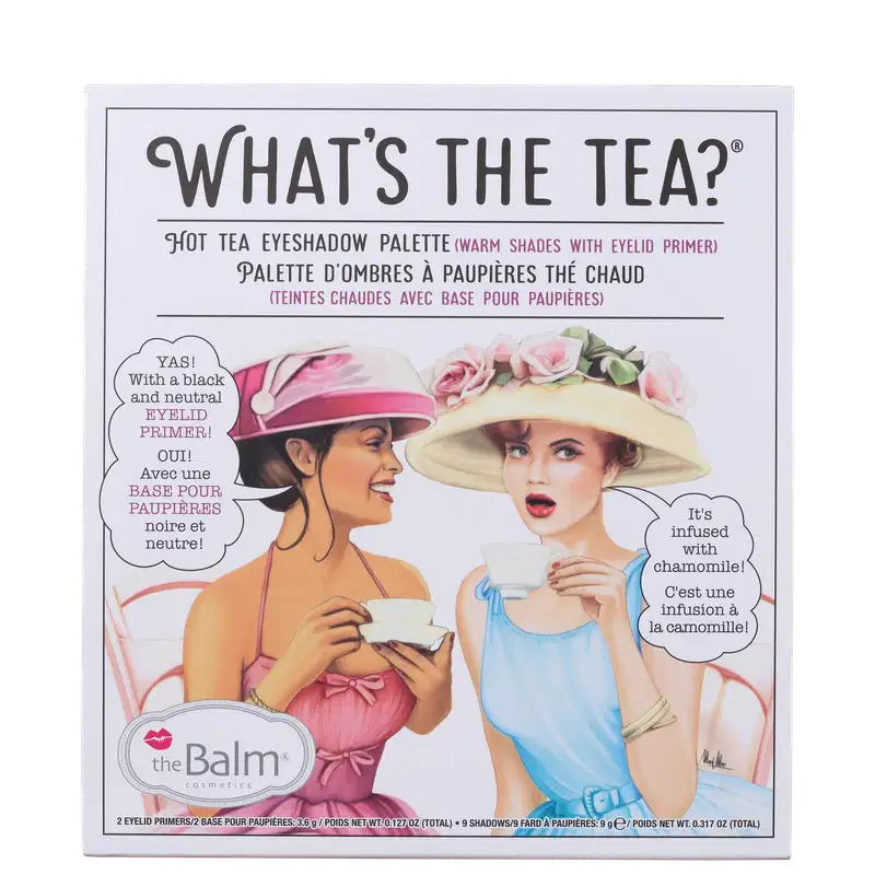 The Balm What’s the Tea? Hot Tea - Paleta de Sombras 12,6g
