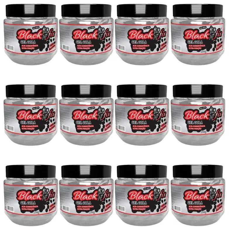 Kit Gel Cola Black Fix 250g C/12