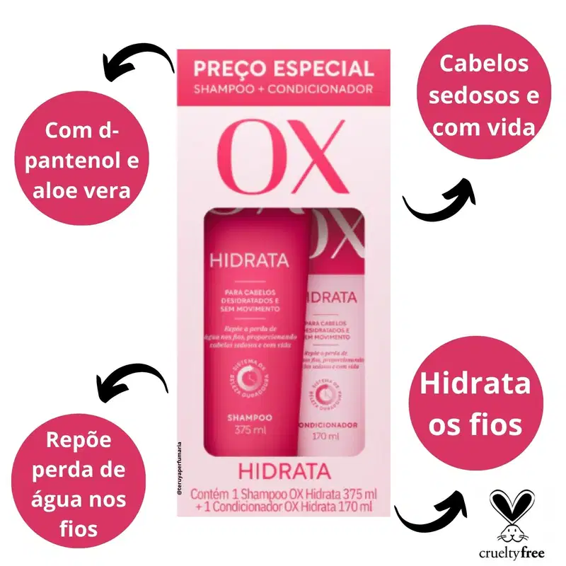 Kit Ox Hidrata Com 2