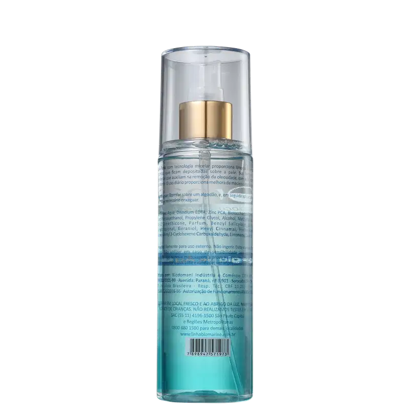 Biomarine Acqua Micelar - Tônico Demaquilante 200ml