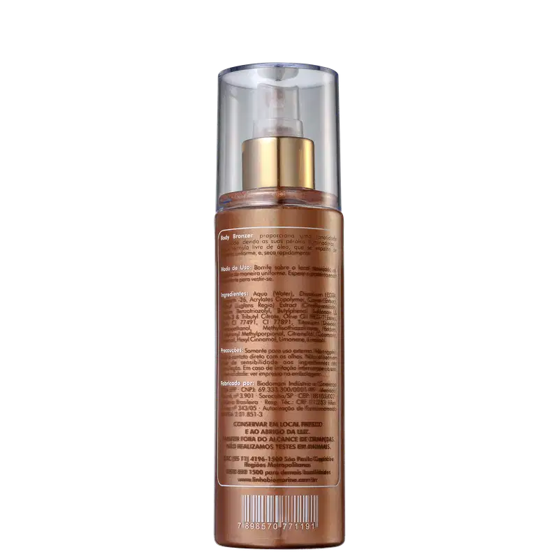 Biomarine Sun Marine Body Bronzer - Spray Autobronzeador 200ml