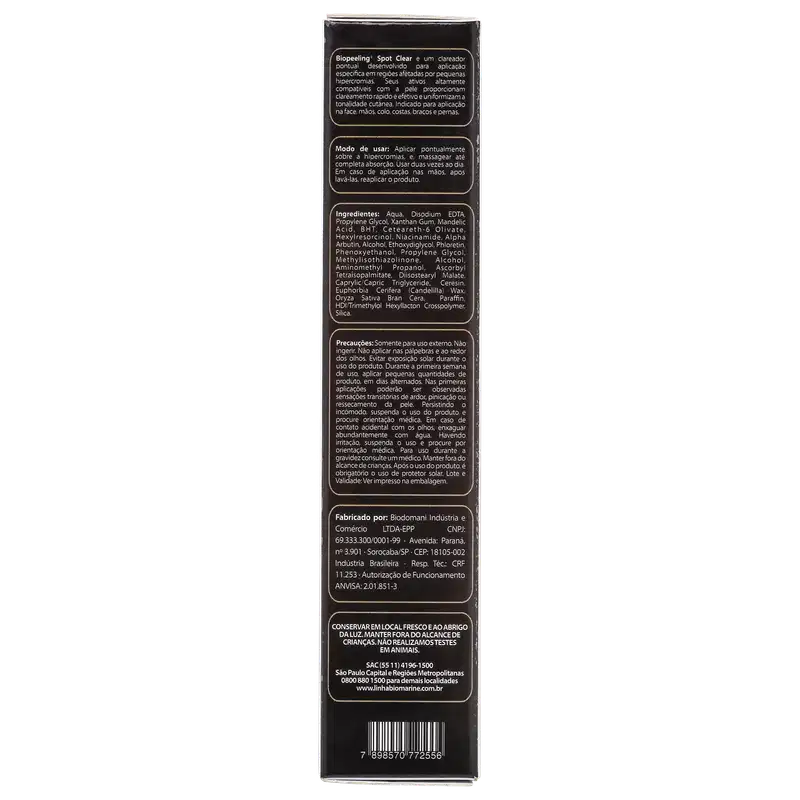 Biomarine Biopeeling Spot Clear - Redutor de Manchas 15g