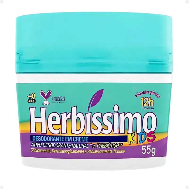 Desodorante Creme Herbissimo Kids 55g