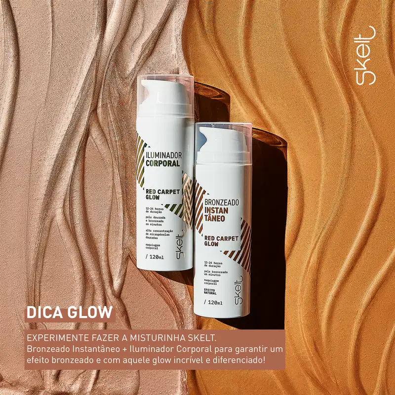 Skelt Red Carpet Glow - Iluminador Corporal 120ml