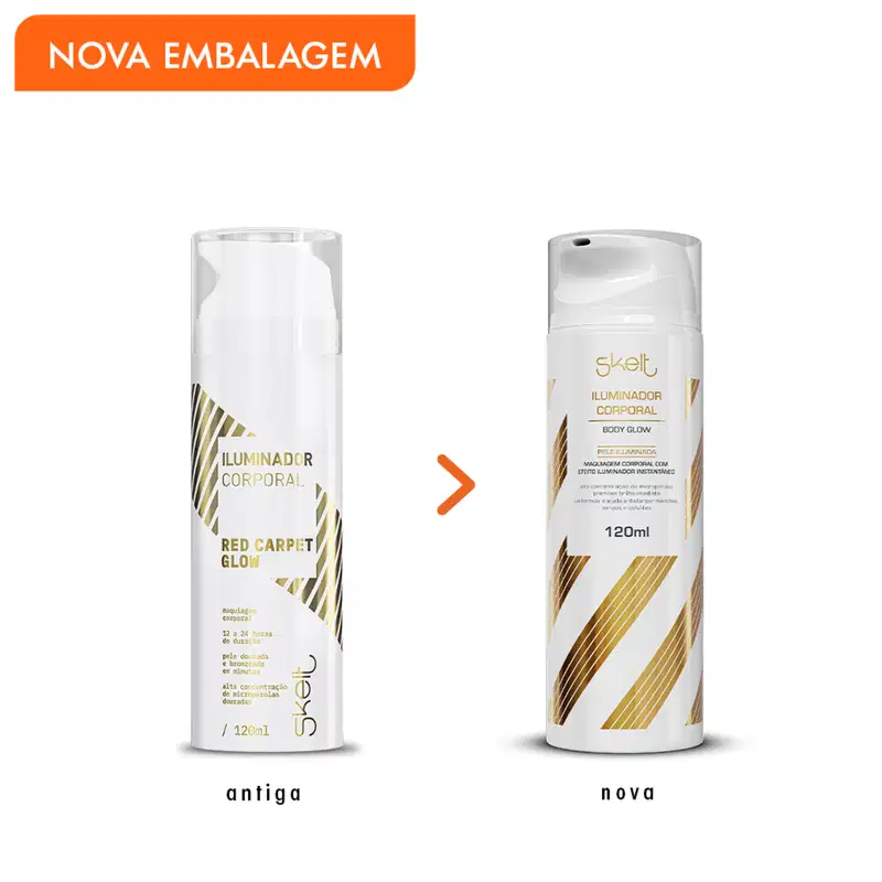 Skelt Red Carpet Glow - Iluminador Corporal 120ml