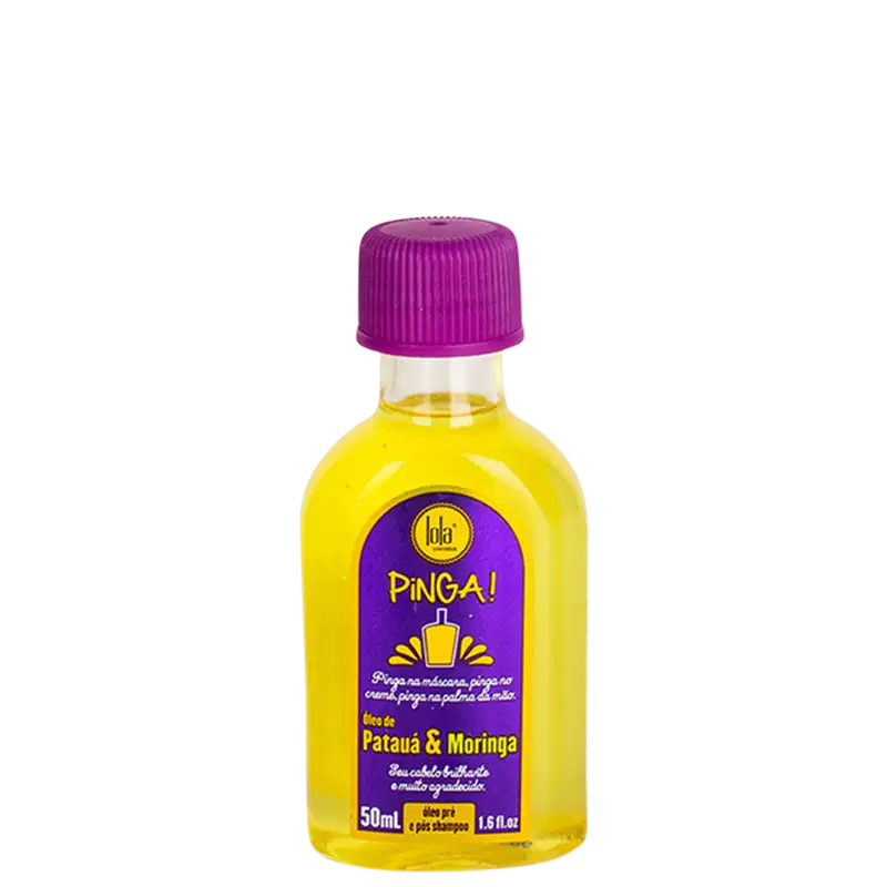 Lola From Rio Pinga! Patauá & Moringa - Óleo Capilar 50ml