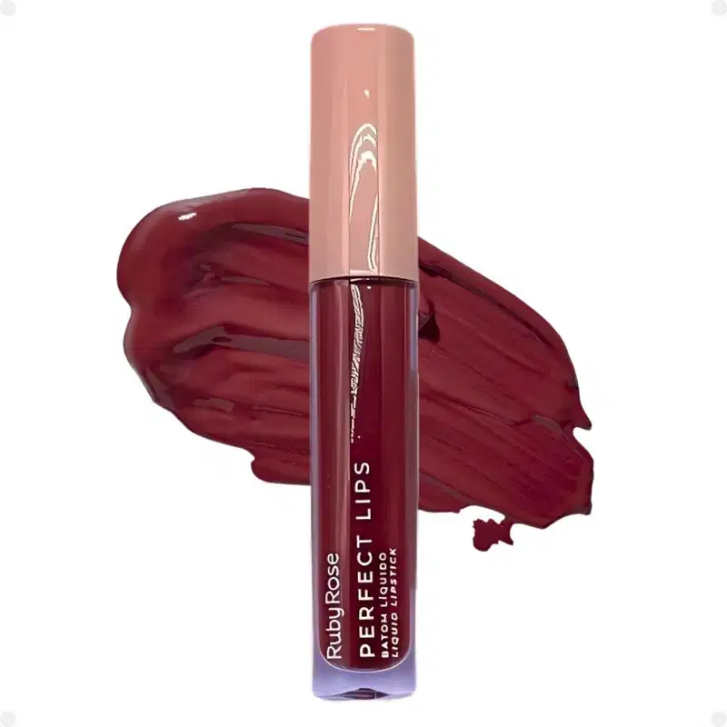 Batom Líquido Ruby Rose Perfect Lips Fearless HB-L6200-1