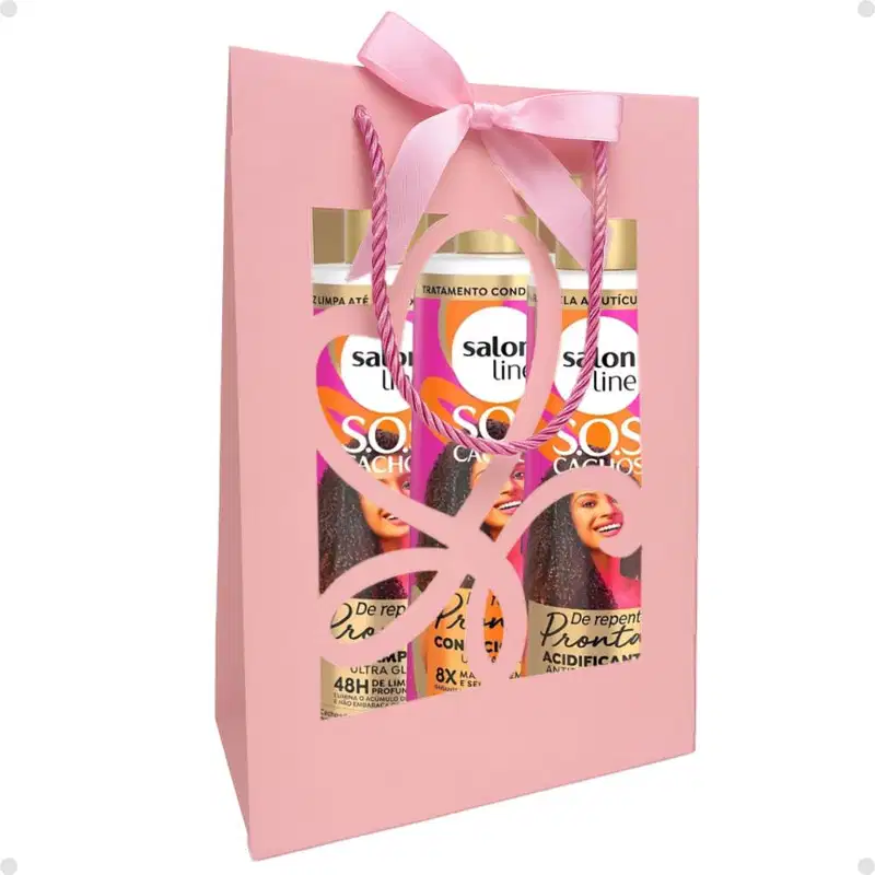 Kit Presente Salon Line De Repente Pronta: Shampoo, Condicionador e Acidificante + Mimo Exclusivo