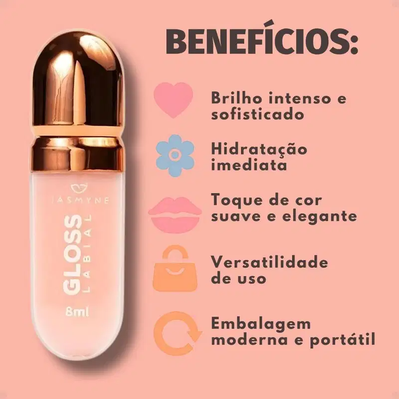 Gloss Labial Jasmyne JS01130-1