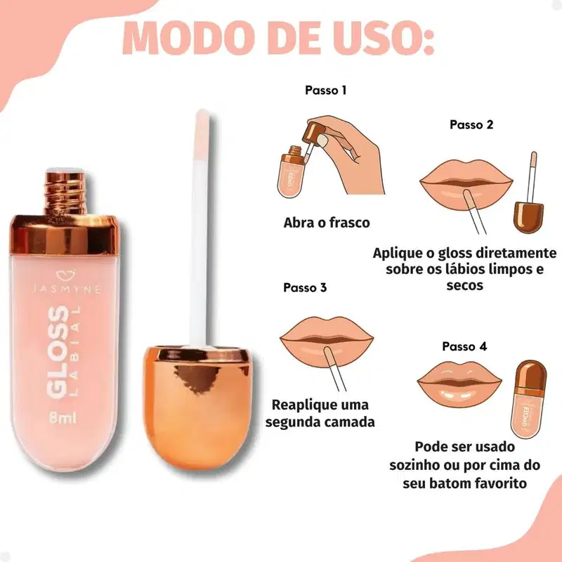 Gloss Labial Jasmyne JS01130-1