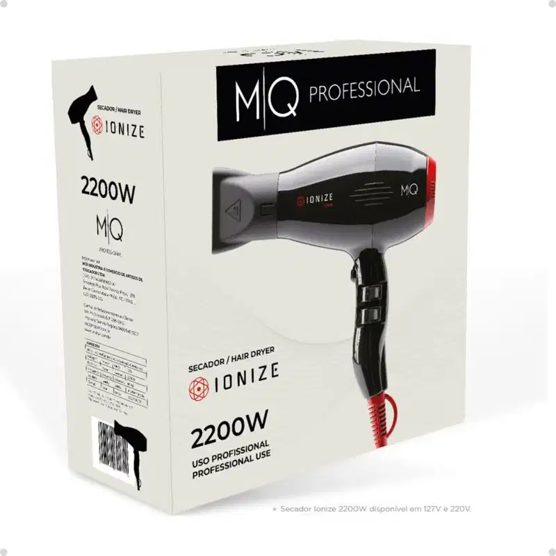 Secador Mq Professional Ionize 127v 2200w