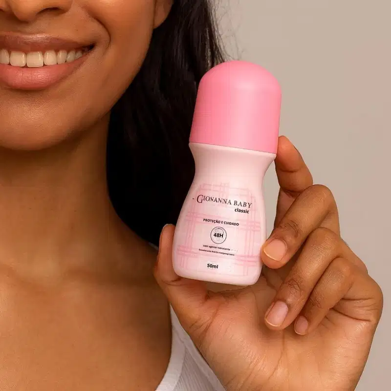 Kit Giovanna Baby: 4 Desodorante Roll-On Classic
