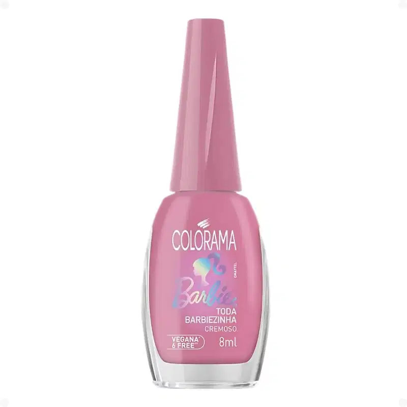 Esmalte Cremoso Colorama Barbie Toda Barbiezinha 8ml