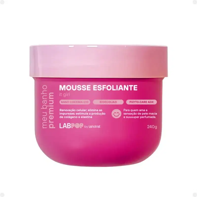 Kit LabPop by Labotrat It Girl: Gel de Banho e Mousse Esfoliante
