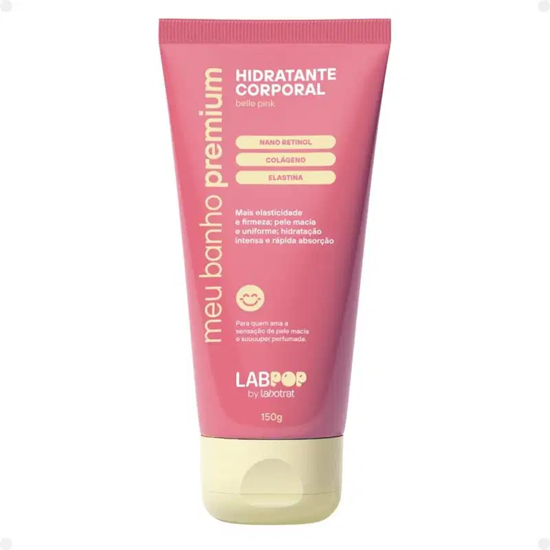 Kit LabPop by Labotrat Belle Pink: Hidratante Corporal e Body Splash