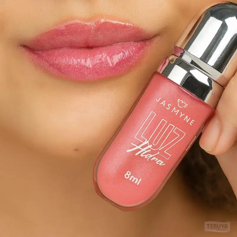 Brilho Labial Jasmyne Luz Hidra Rosa Brilhante J0116