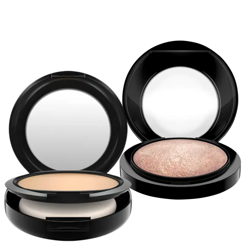 Kit M·A·C Mineralize Powder + Foundation C2 (2 Produtos)
