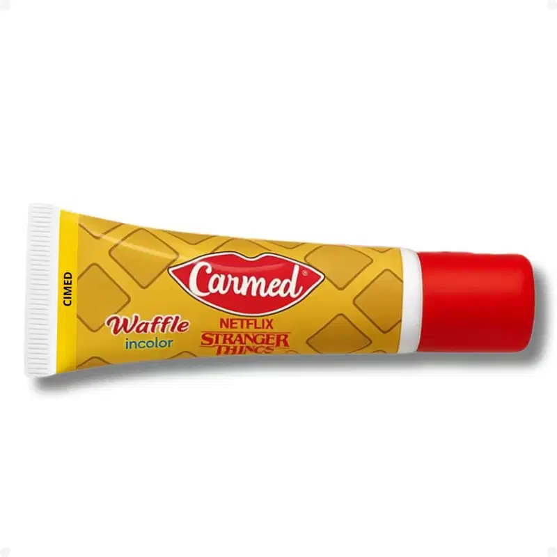 Carmed Netflix Stranger Things Waffle Incolor - Hidratante Labial 10g