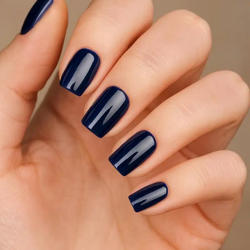 Unhas Postiças Broadway Kiss Ny Classic Colors Quadrado Curto Baby Blue Bco02b