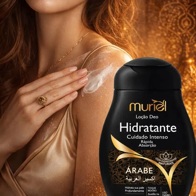 Loção Deo Hidratante Corporal Muriel Árabe 200ml
