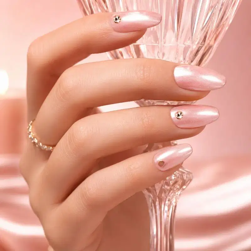 Unhas Postiças imPress Kiss Ny Glazed Pink IMM30