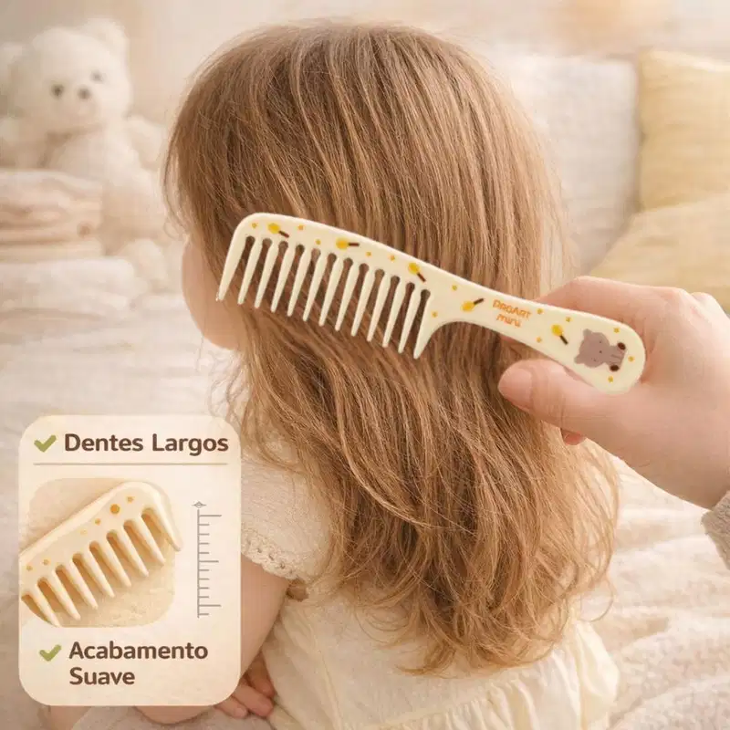Proart Mini Pmp01b - Pente Dentes Largos Infantil