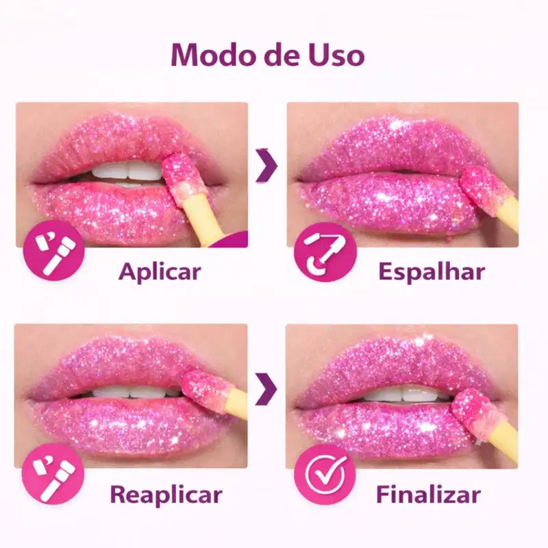 Gloss Labial Jasmyne Doce Amor 7ml Cor 04 Js00070