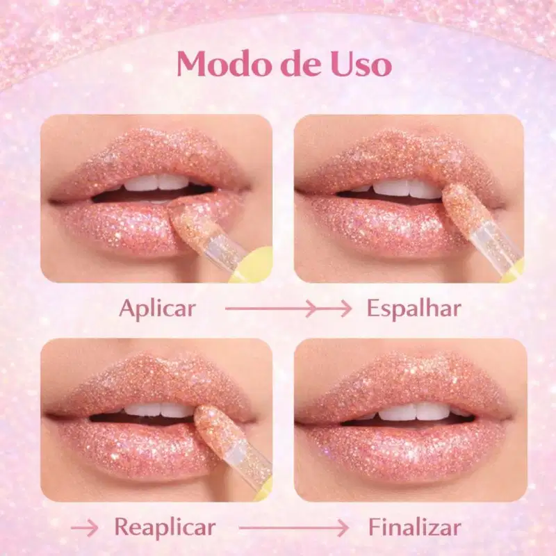 Gloss Labial Jasmyne Doce Amor 7ml Cor 06 Js00070