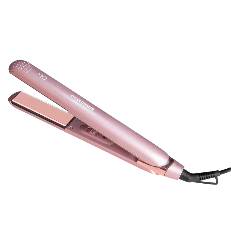 MQ Professional Titanium Styler Rose Gold - Prancha de Cabelo 270g