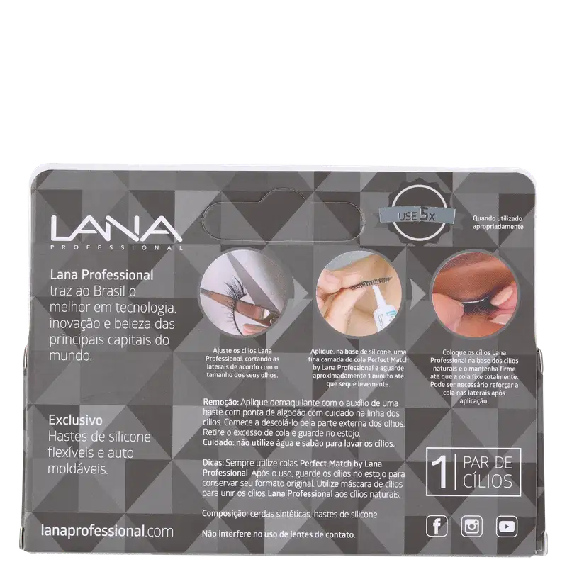 Lana Professional Stylish Line - Cílios Postiços #141 1g