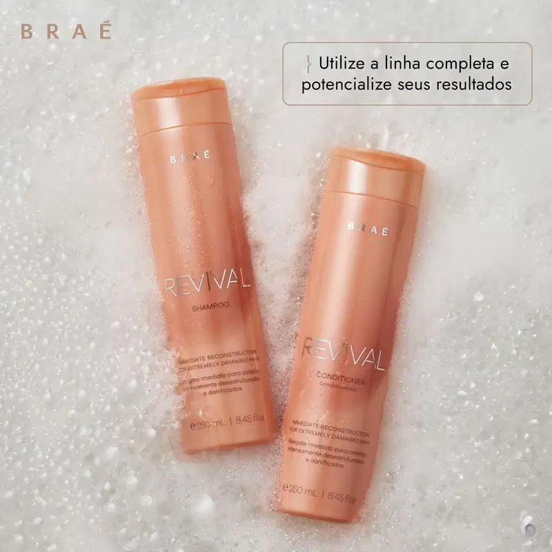 Braé Revival - Máscara de Reconstrução 200g