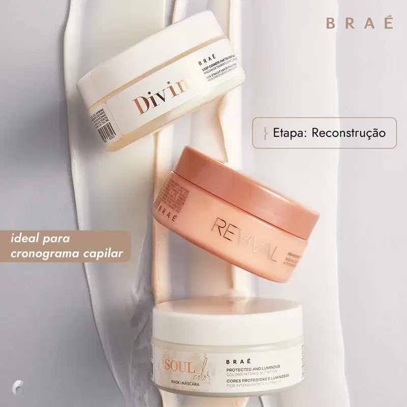 Braé Revival - Máscara de Reconstrução 200g