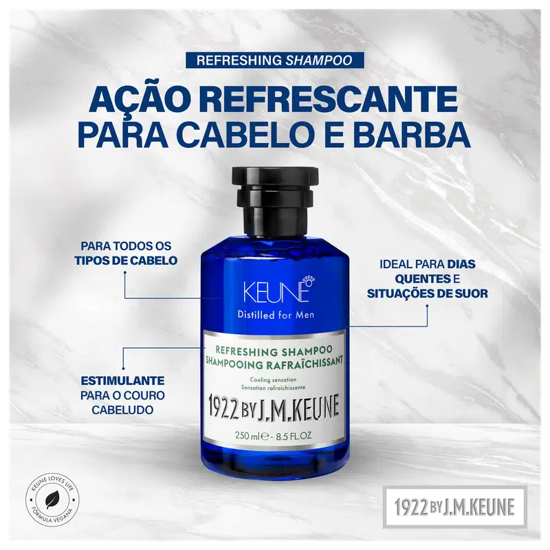 Keune 1922 by J. M. Keune Refreshing - Shampoo 250ml