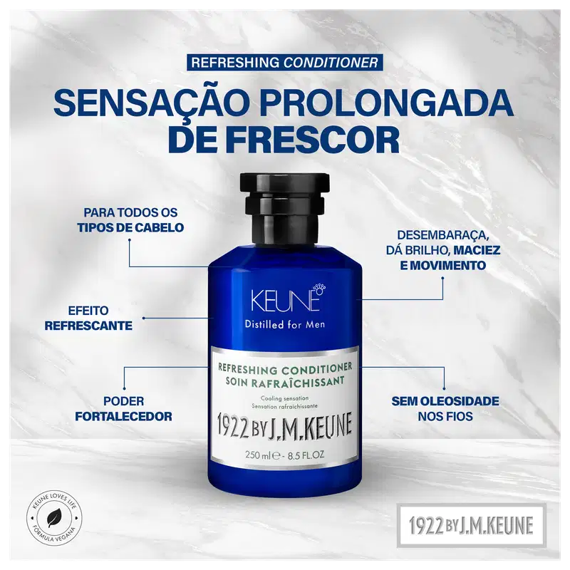 Keune 1922 by J. M. Keune Refreshing- Condicionador 250ml