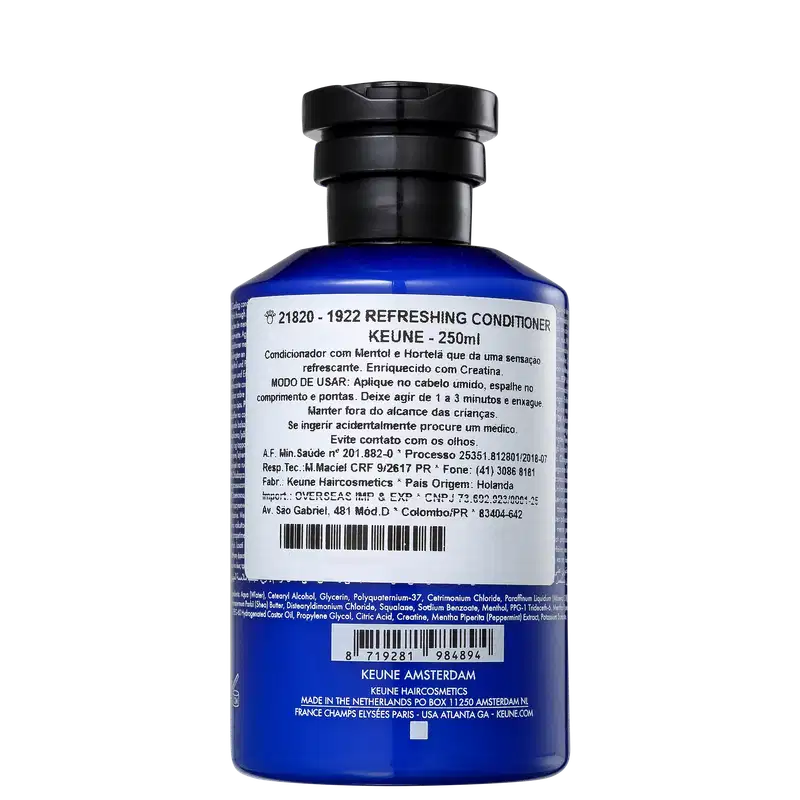 Keune 1922 by J. M. Keune Refreshing- Condicionador 250ml