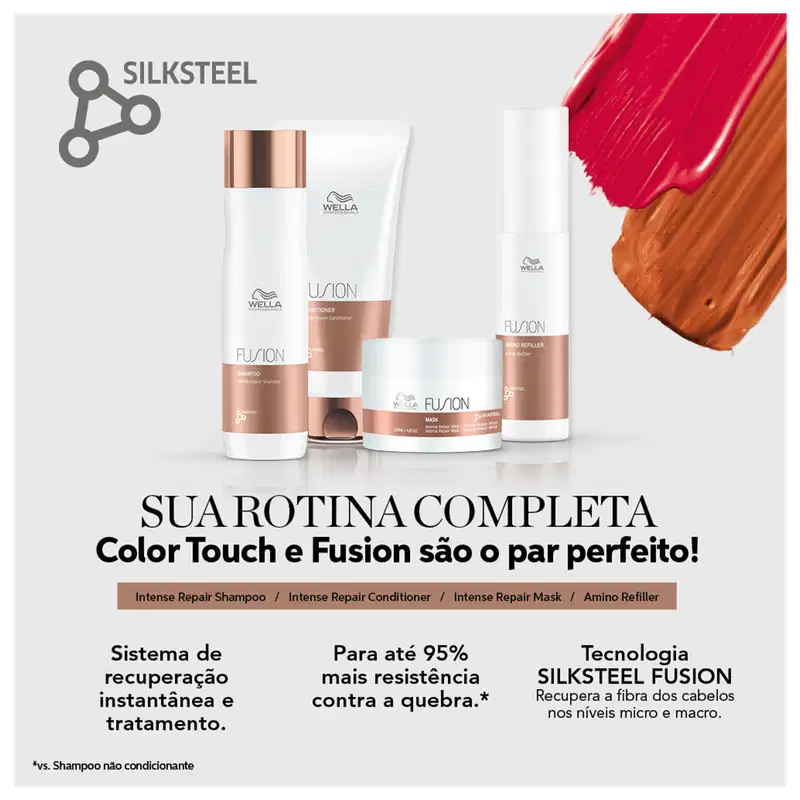 Wella Professionals Color Touch 8/71 Louro Claro Marrom Acinzentado - Tonalizante 60g