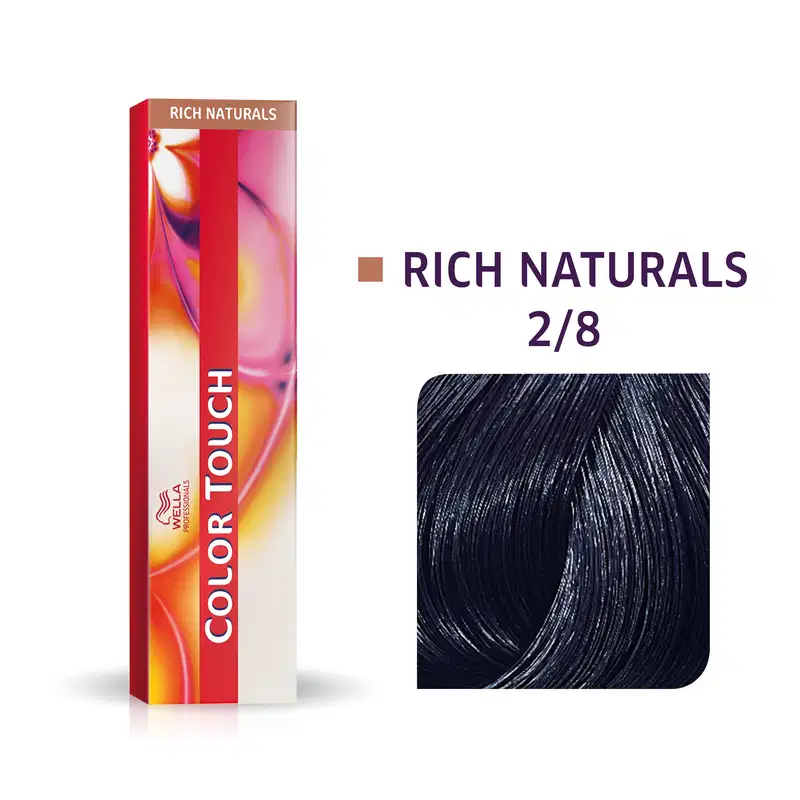 Wella Professionals Color Touch 2/8 Preto Azulado - Tonalizante 60g