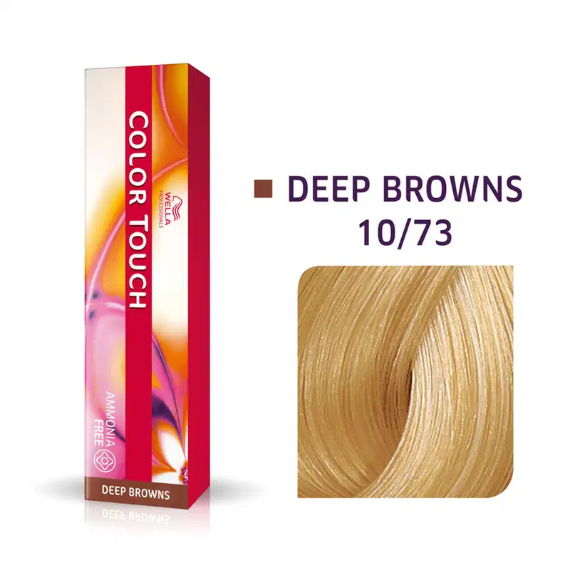 Wella Professionals Color Touch 10/73 Louro Claríssimo Marrom Dourado - Tonalizante 60g