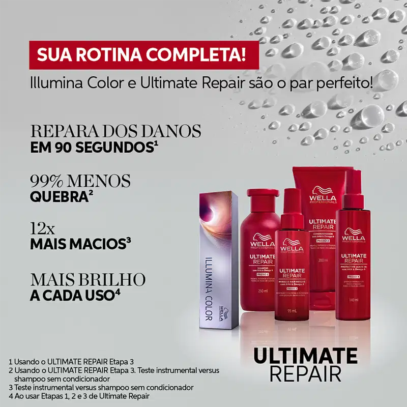 Wella Professionals Illumina Color 9/7 Louro Ultraclaro Marrom - Coloração 60ml