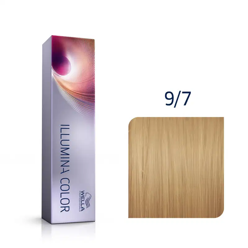 Wella Professionals Illumina Color 9/7 Louro Ultraclaro Marrom - Coloração 60ml