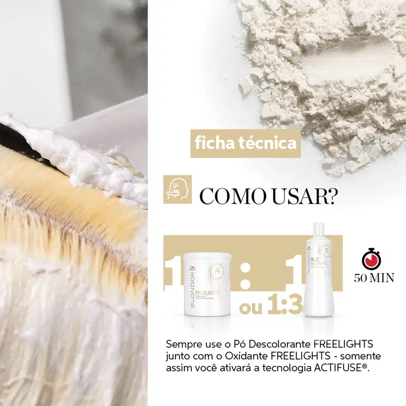 Wella Professionals Blondor Freelights - Pó Descolorante 800g