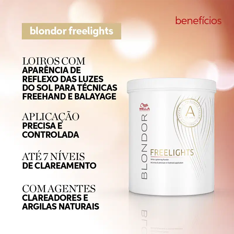 Wella Professionals Blondor Freelights - Pó Descolorante 800g