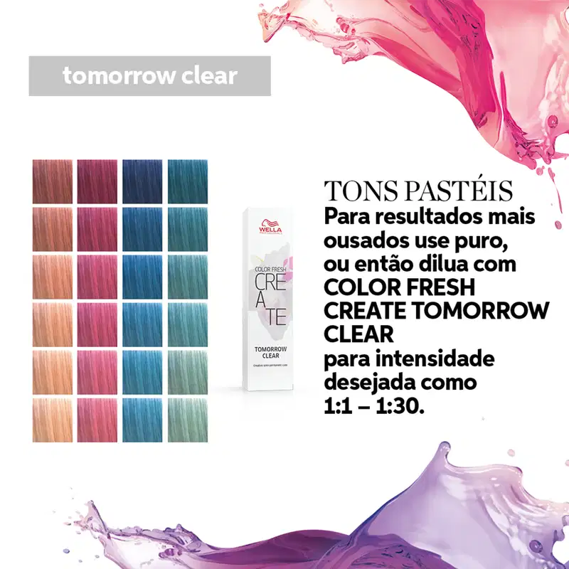 Wella Professionals Color Fresh Create Tomorrow Clear - Coloração Temporária 60ml