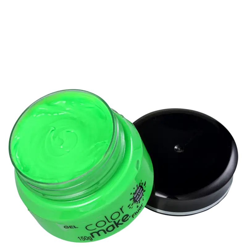 Colormake Fluor Verde - Tinta em Gel 150g