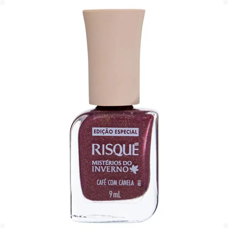 Esmalte Risqué Mistérios Do Inverno 9ml Café Com Canela