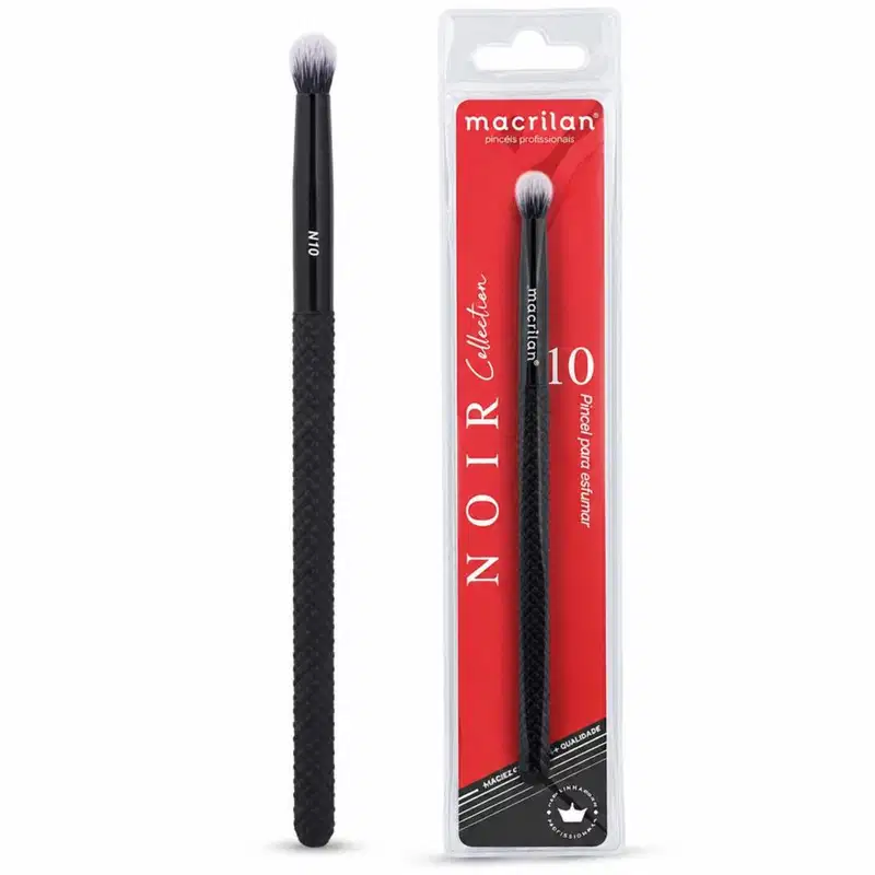 Pincel Para Esfumar Macrilan Noir Collection N10