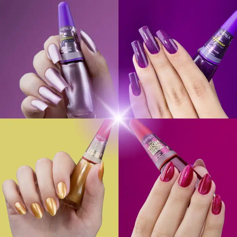 Esmalte Efeito Magnético Impala Disney Channel High Shool Musical Wildcats